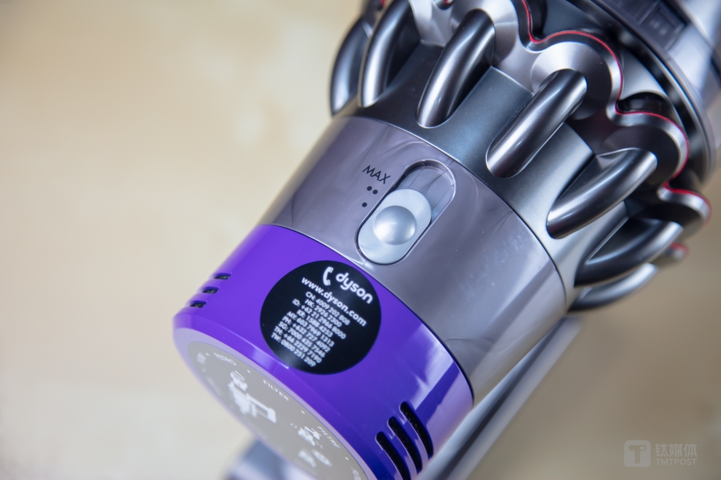 顶部三种功率模式