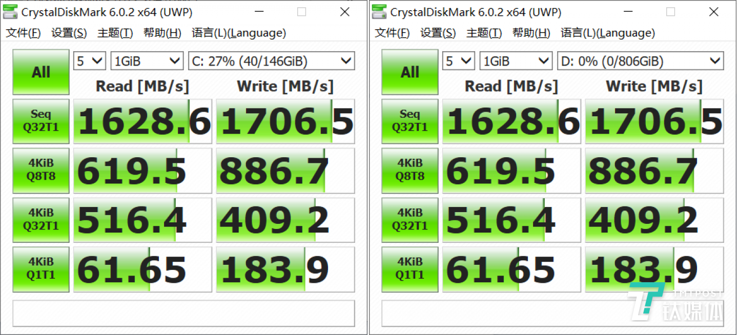 固态硬盘读写性能