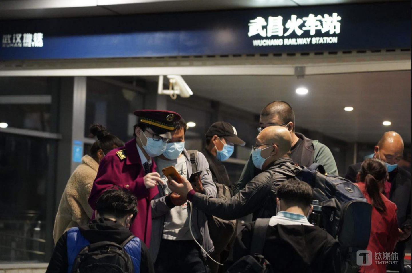 离汉通道开启后的武昌火车站