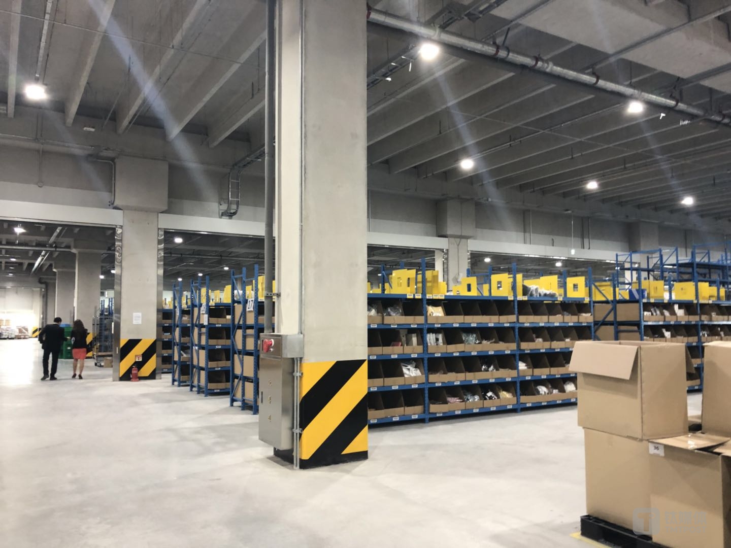 唯品会位于仁川市的跨境自营仓储区