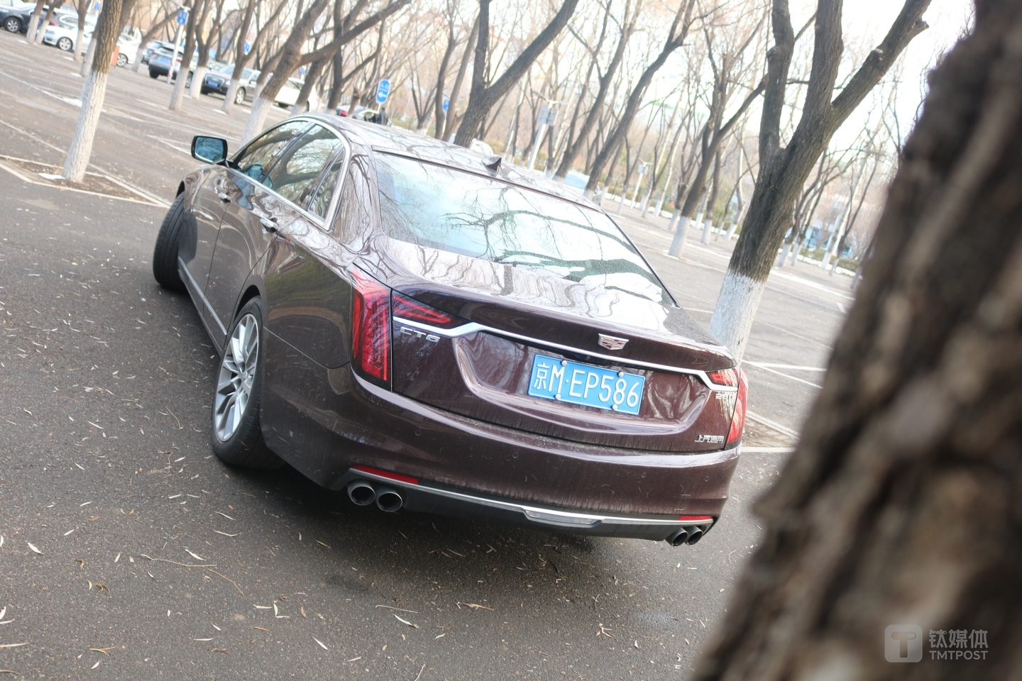 凯迪拉克CT6尾部造型