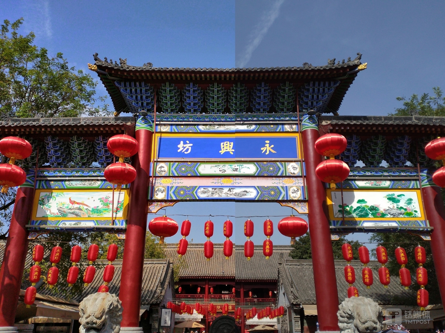 左：开启AI摄影 右：关闭AI摄影