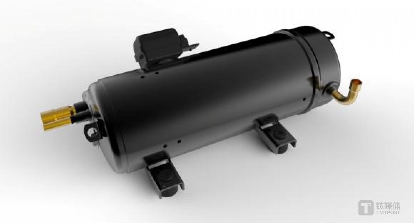 高效磁阻变频涡旋压缩机