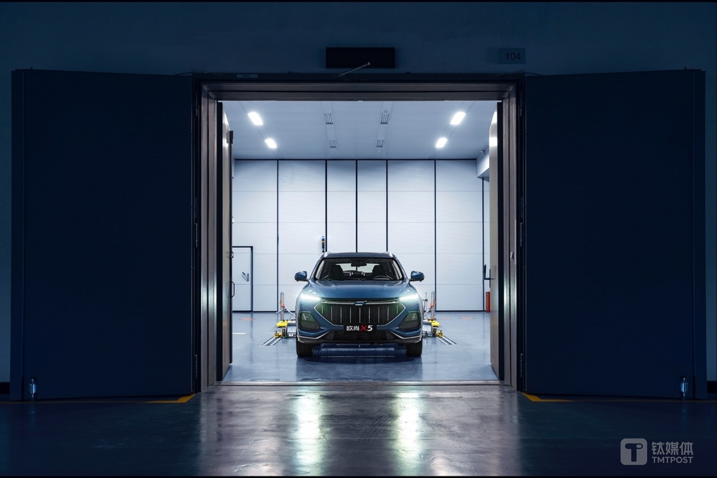 长安欧尚X5封闭测试