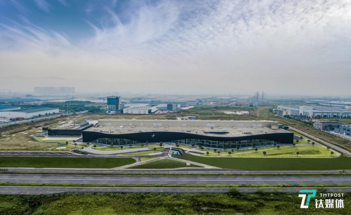 极星成都生产基地全貌