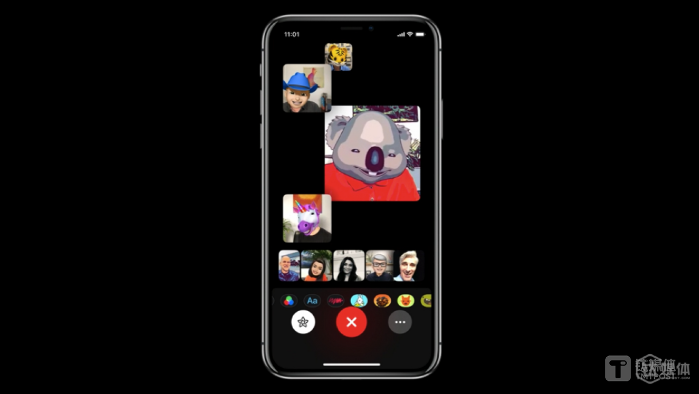 感受一下 32 人 memoji 群聊的恐怖