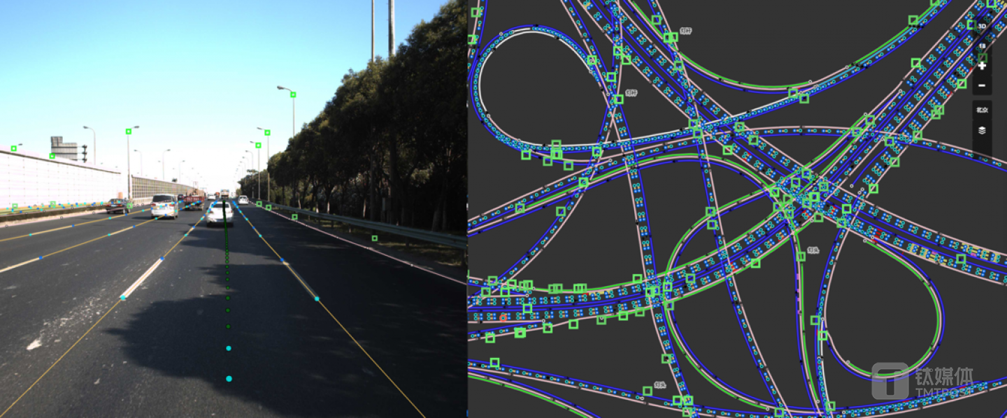 上海莘庄立交桥高精地图