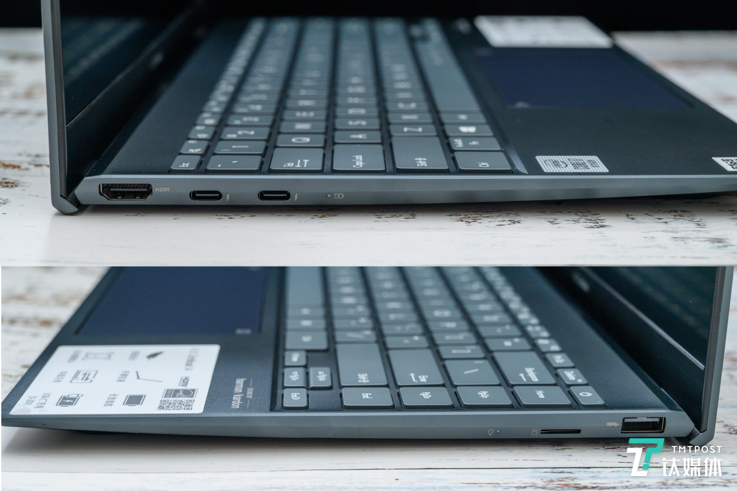 接口左侧（上）右侧（下）