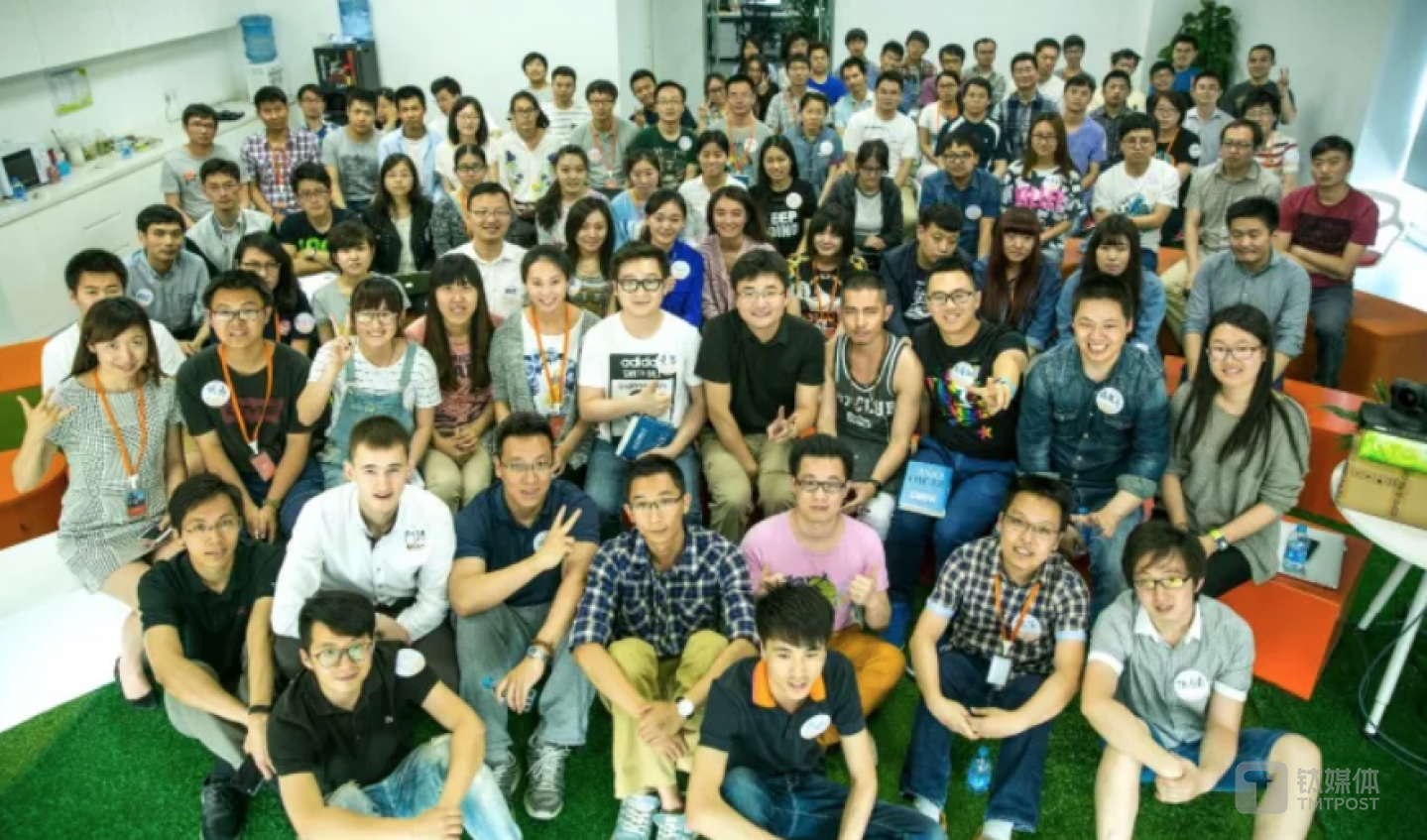 猎豹移动部分团队成员合影