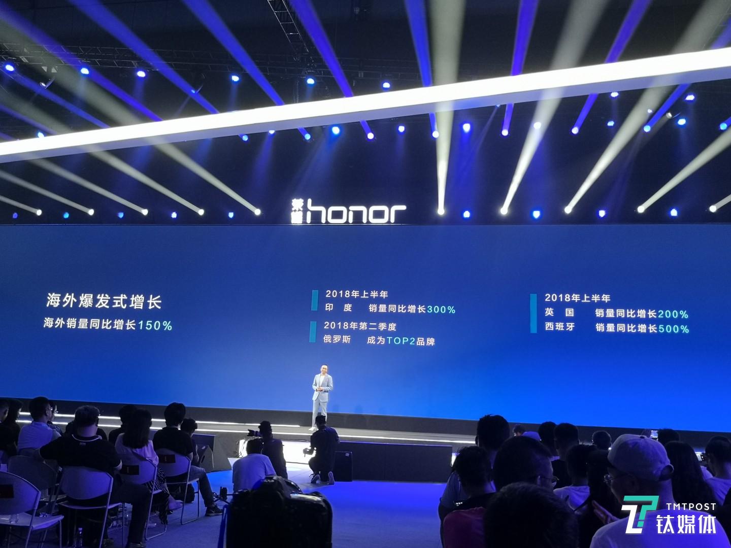 荣耀海外市场份额