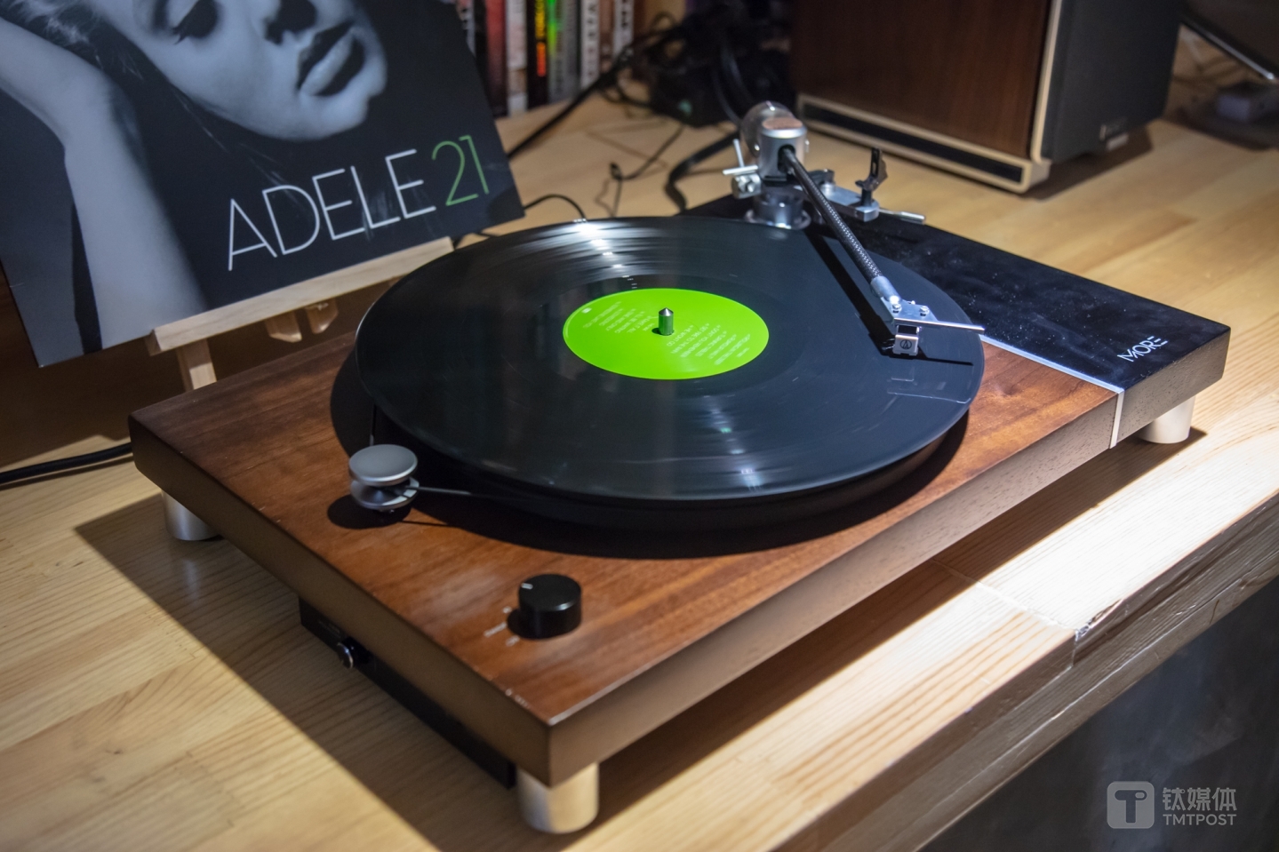 茉莉花Jasmine MORE黑胶唱机