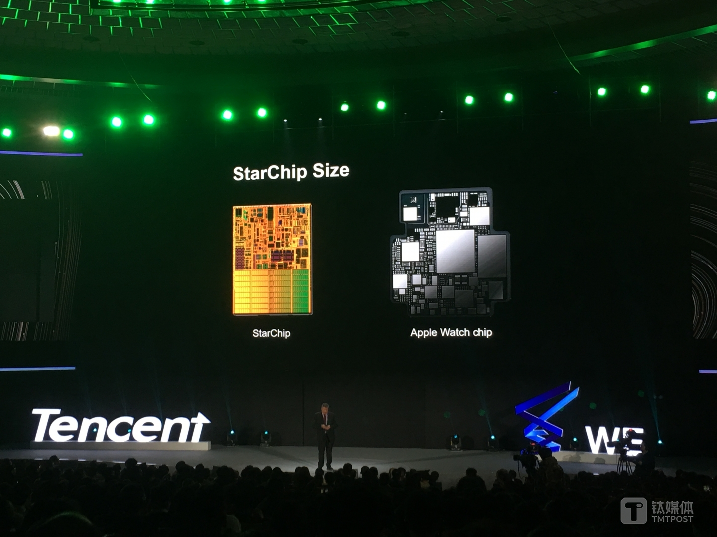 和苹果手表芯片大小类似的&ldquo;星芯片&rdquo;