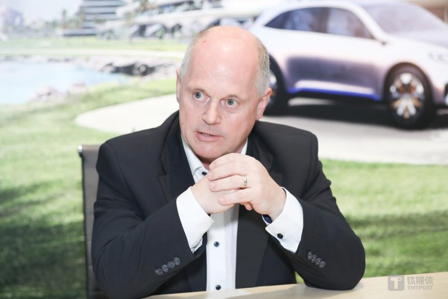 奔驰乘用车中国研发中心负责人安尔翰教授