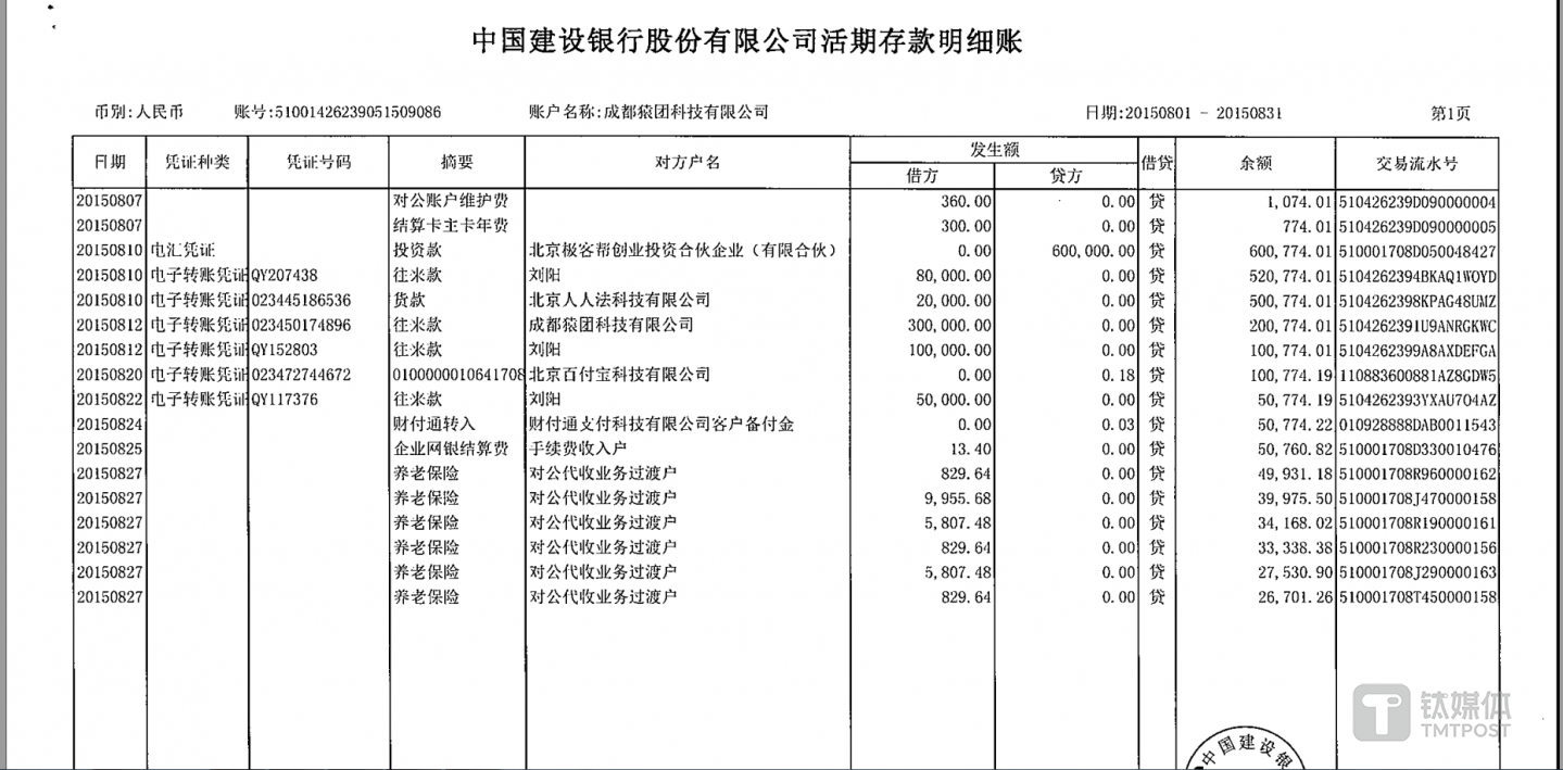 极客邦打款60万
