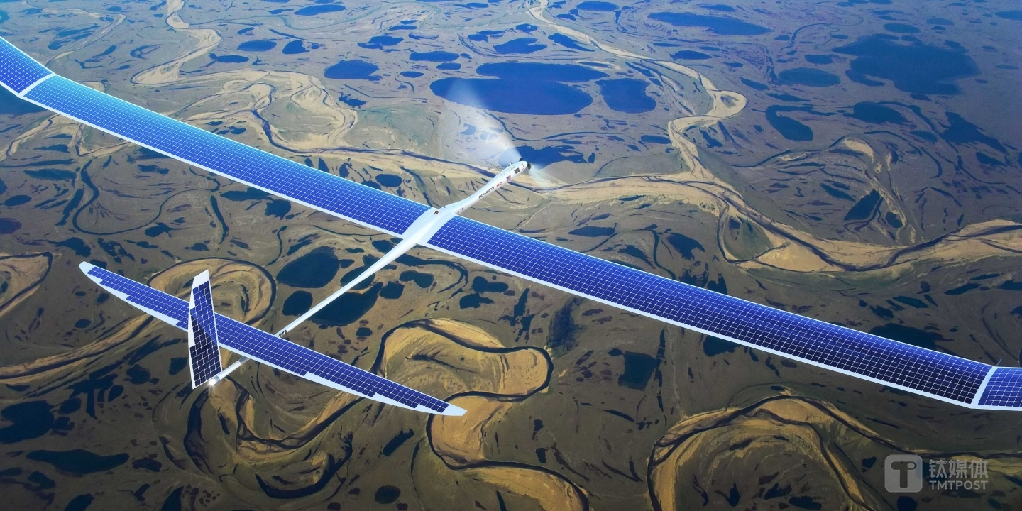 Titan Aerospace 的 Solara 太阳能飞机