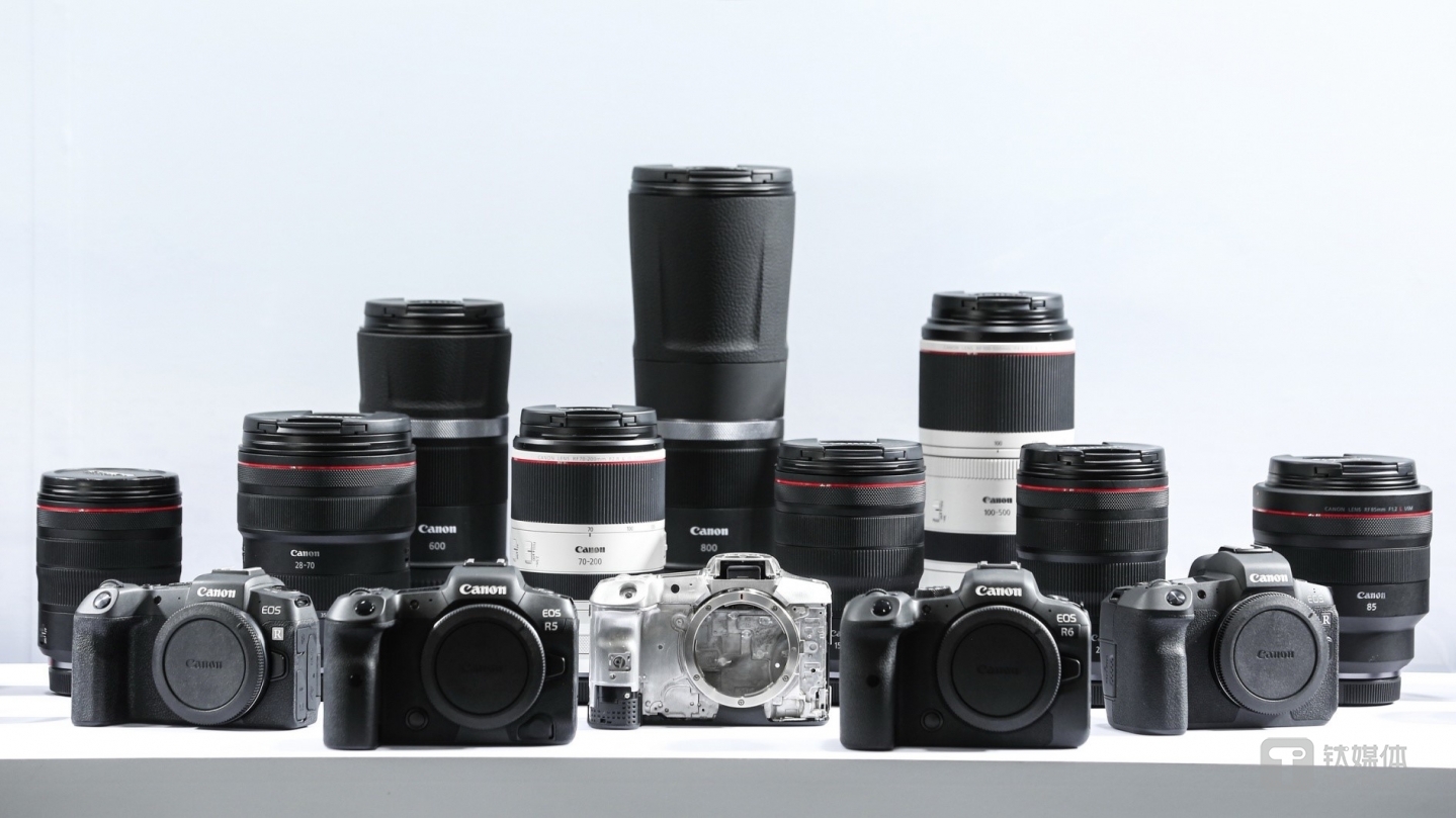 EOS R5（左）以及EOS R6（右）