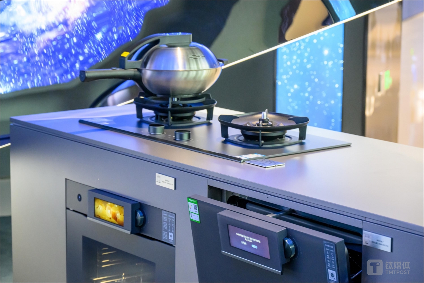 ROKI數(shù)字廚電（圖片來(lái)源：鈦媒體APP作者拍攝）