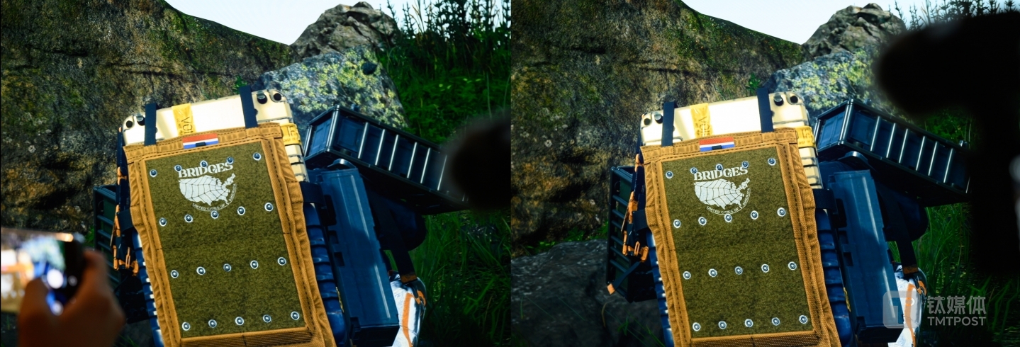 4K画面（左）对比8K画面