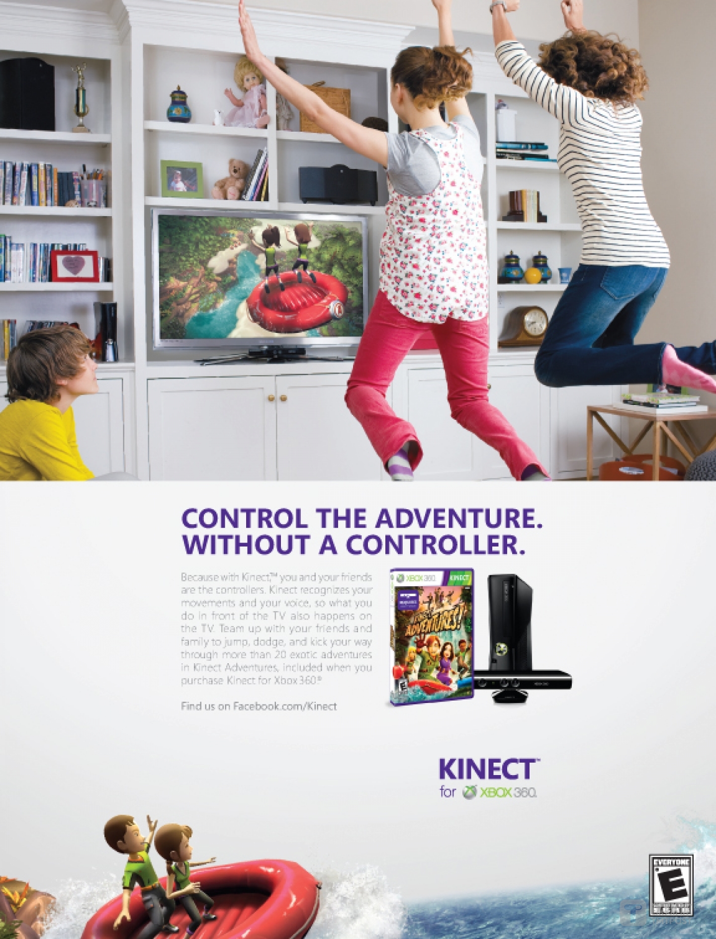 Kinect 针对青少年的宣传广告