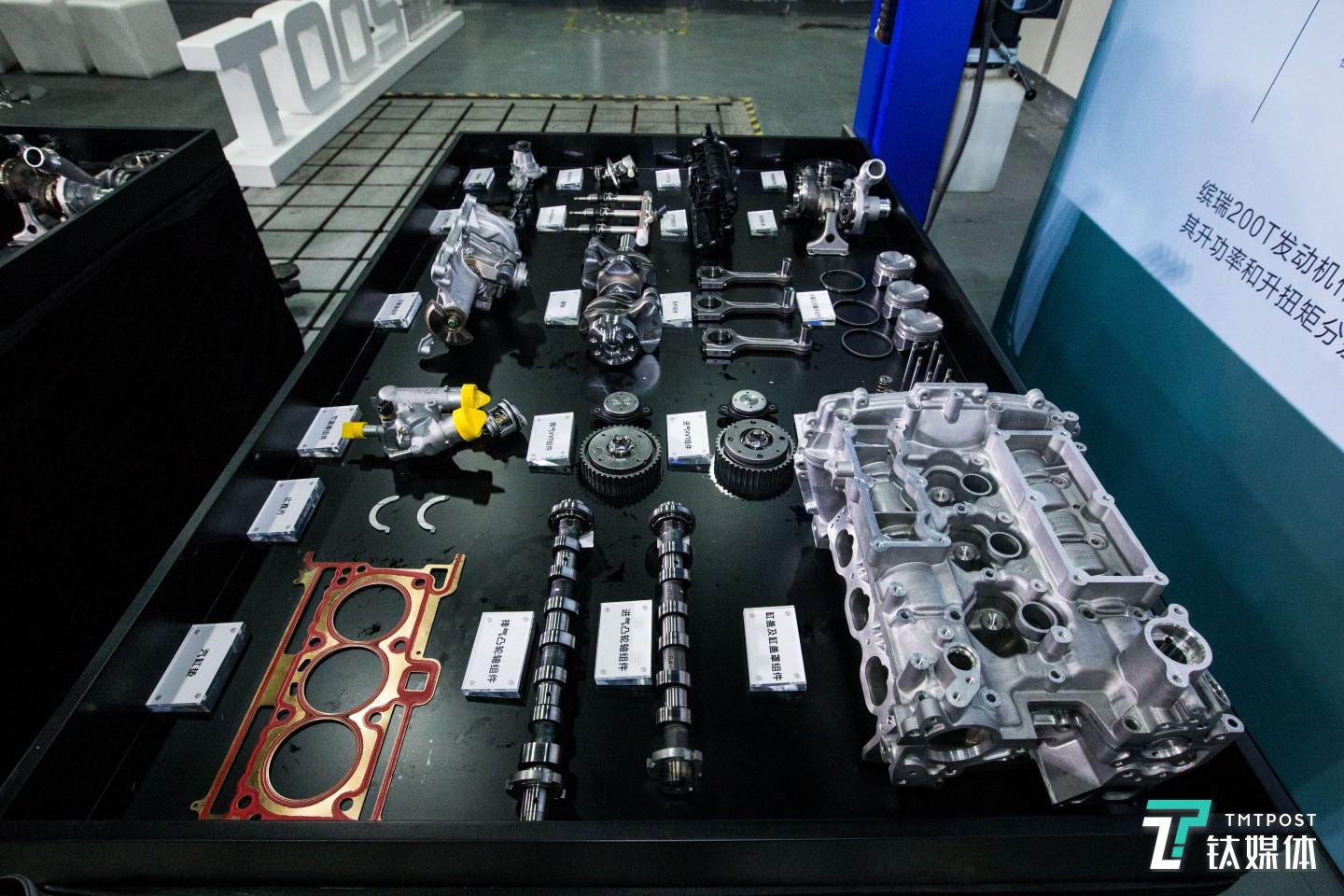 G-POWER200T发动机主要零部件