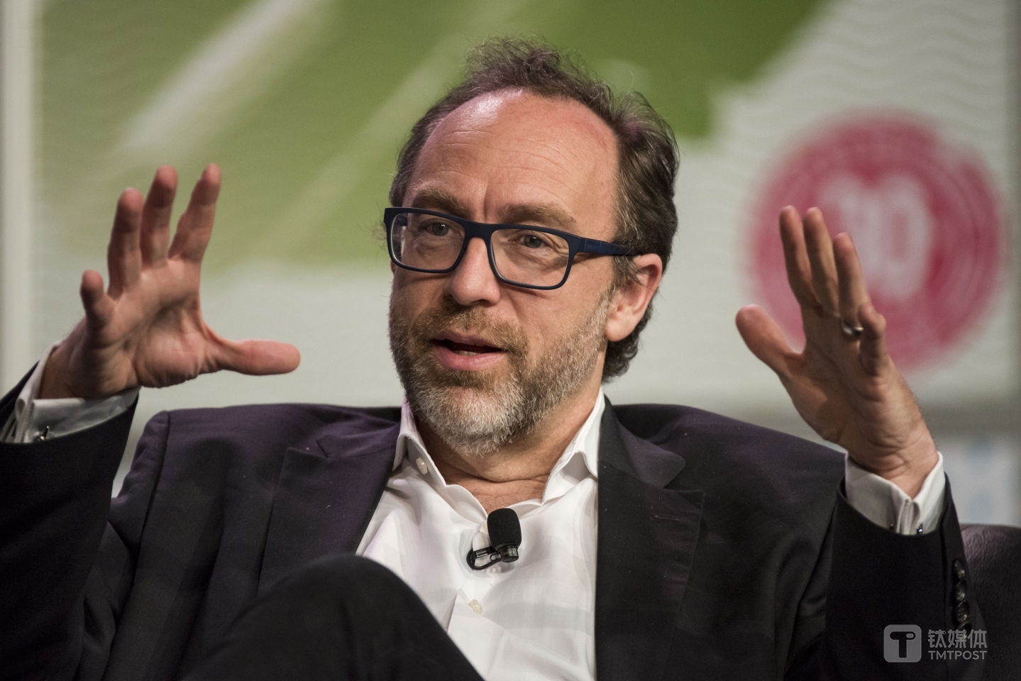 维基百科创始人Jimmy Wales。图片来源/techcrunch
