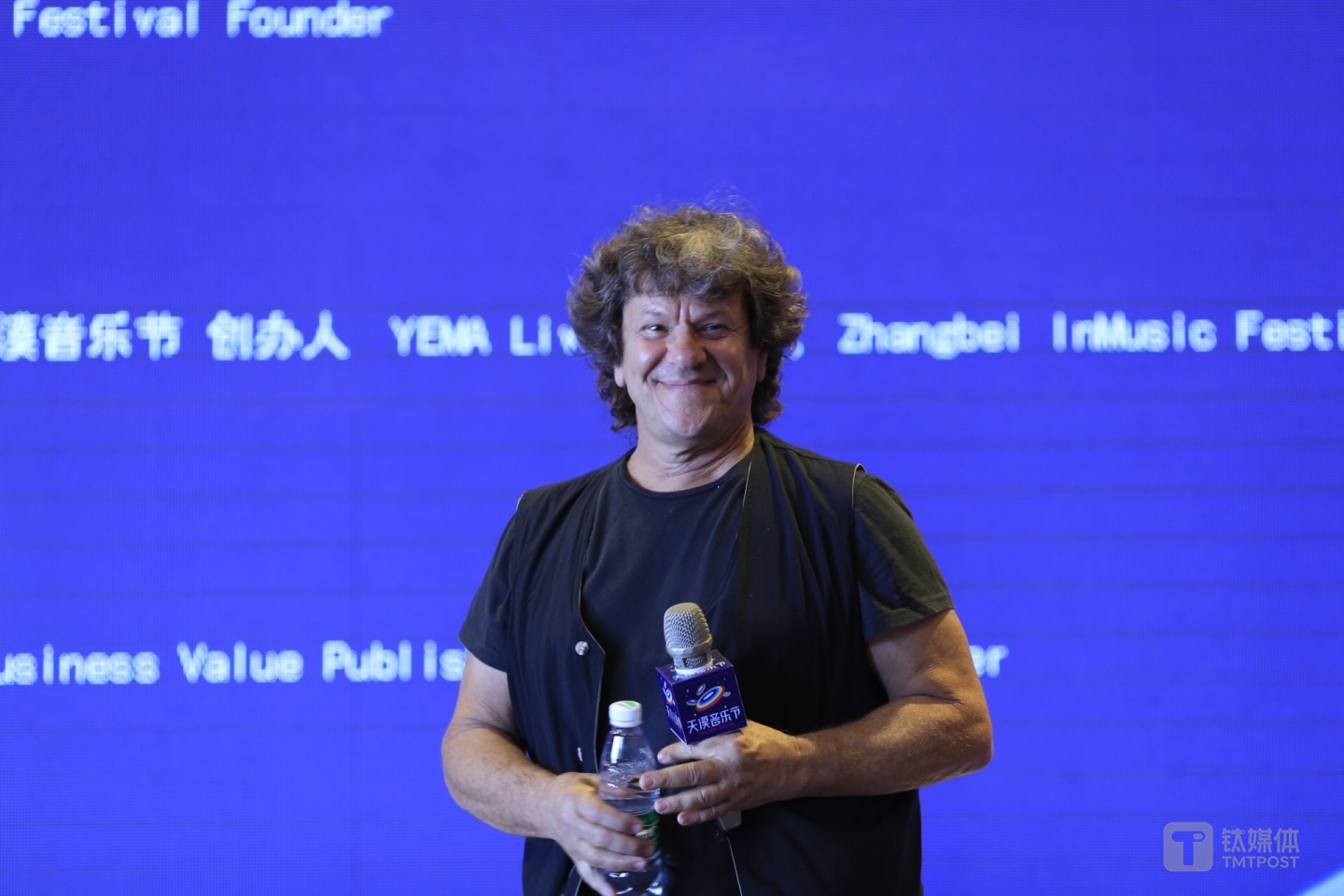 伍德斯托克音乐节创始人Michael Lang在T-EDGE Music论坛