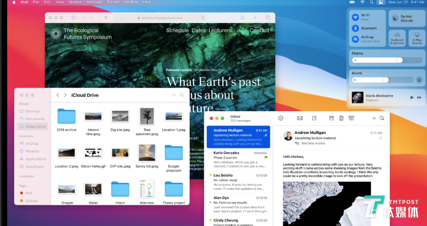 桌面平台移动化，从而统一整体的使用体验