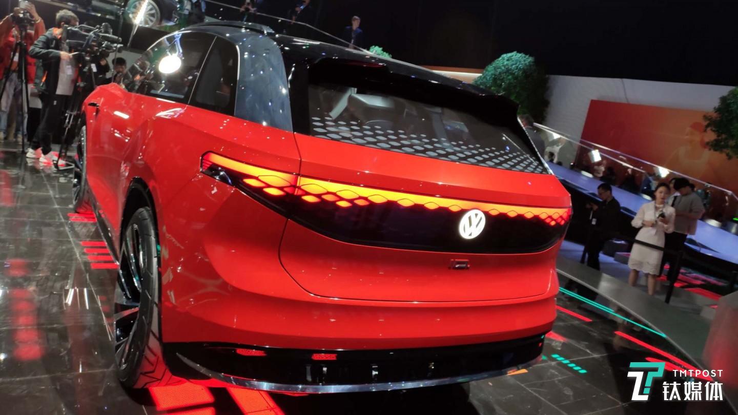 ID. ROOMZZ概念车 车尾