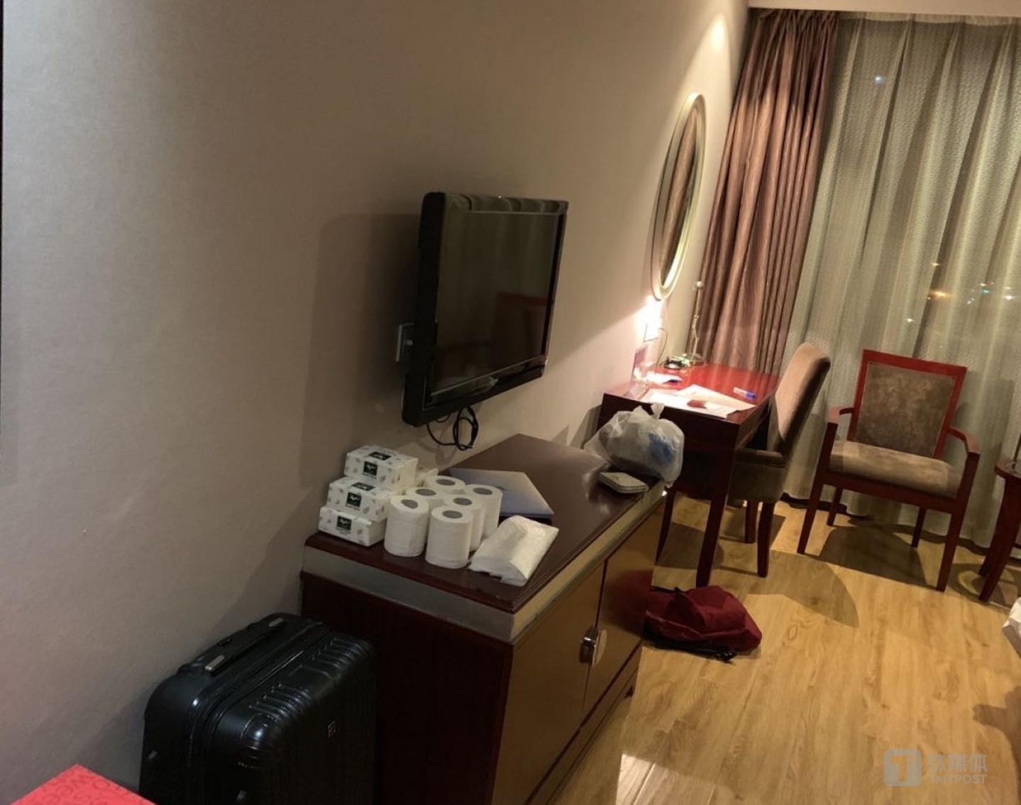 留学生入境后按要求隔离，Jane居住的隔离酒店