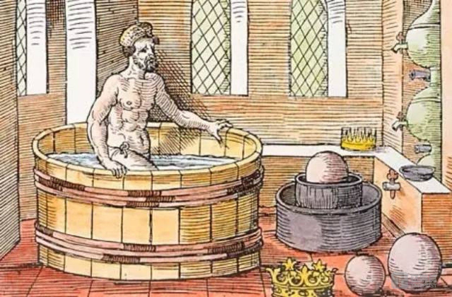 图丨阿基米德发现浮力定律