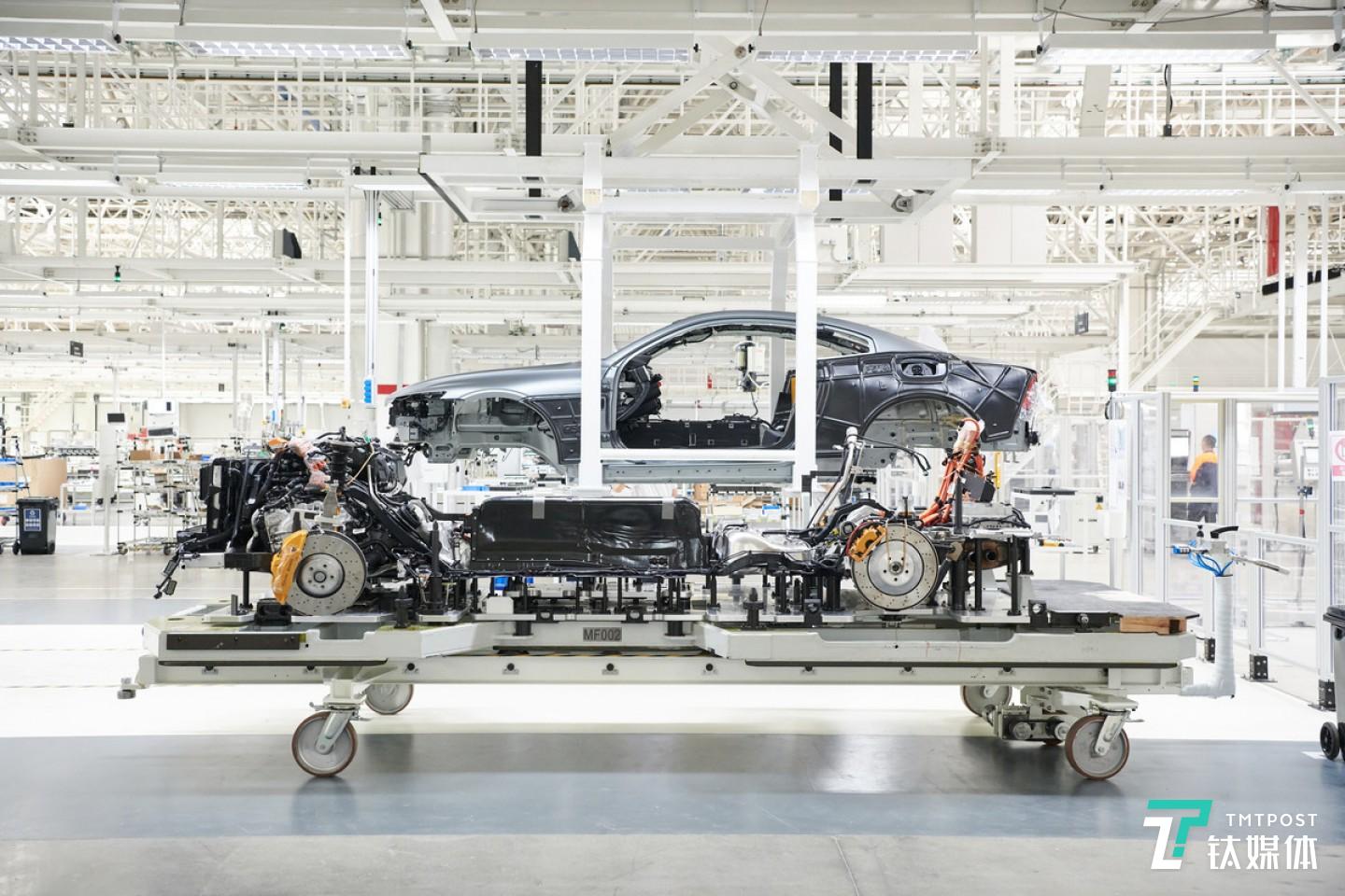 车身与地盘联结