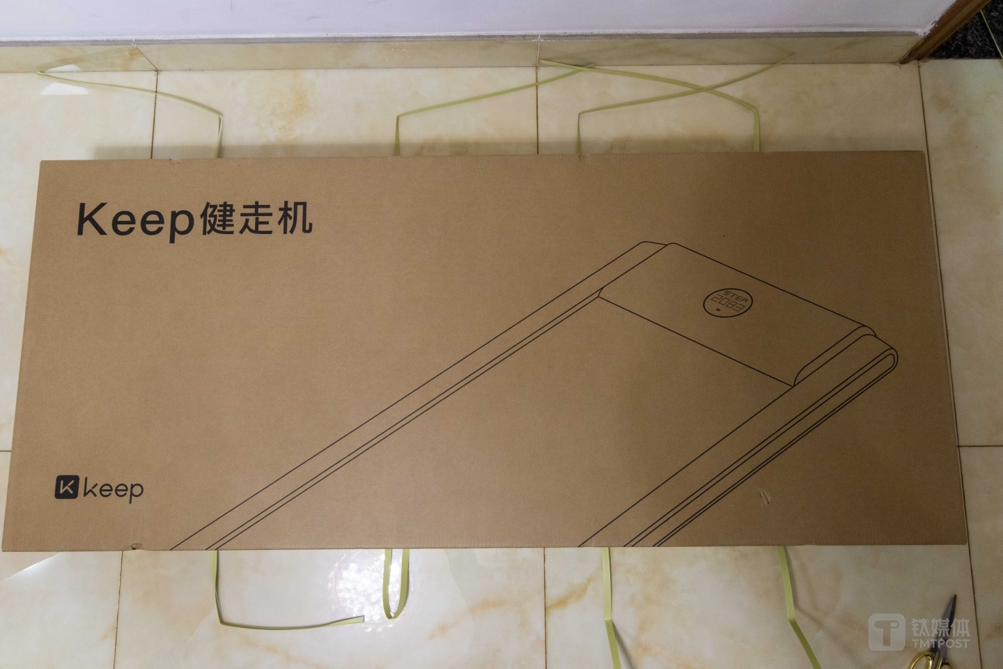 Keep健步机外包装