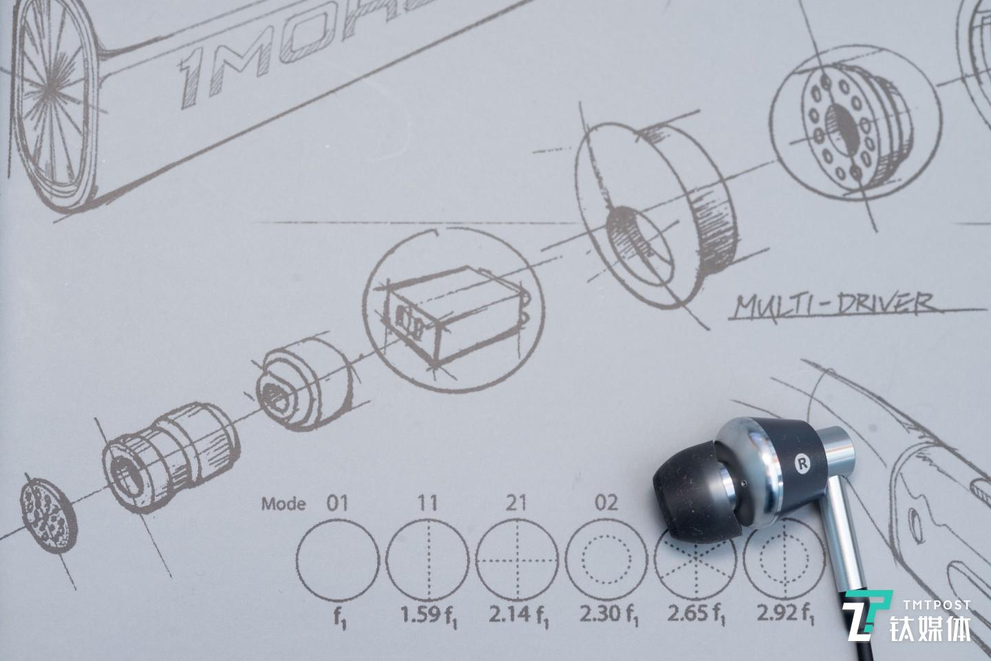 双动铁+单动圈组成的三单元结构