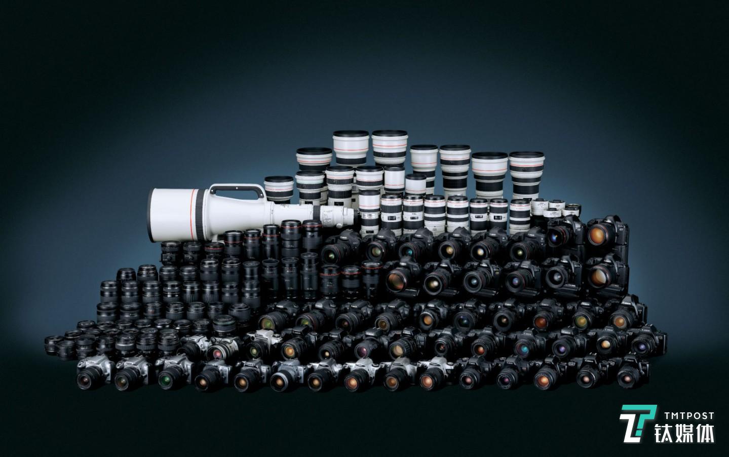 佳能庞大的EOS家族