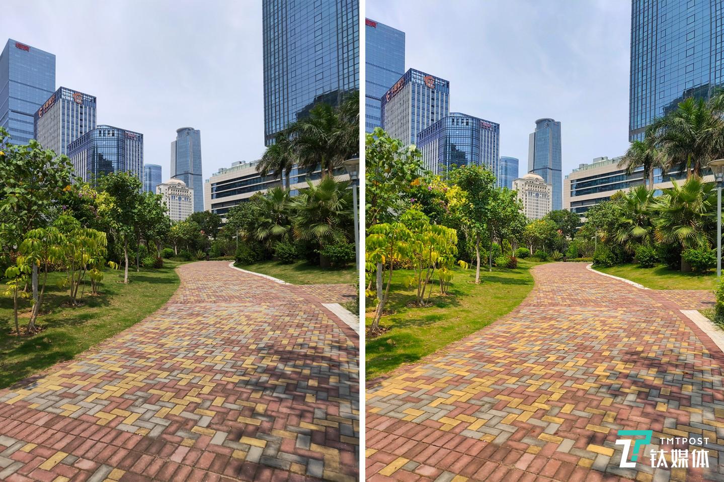 左：OPPO Find X 右：vivo NEX