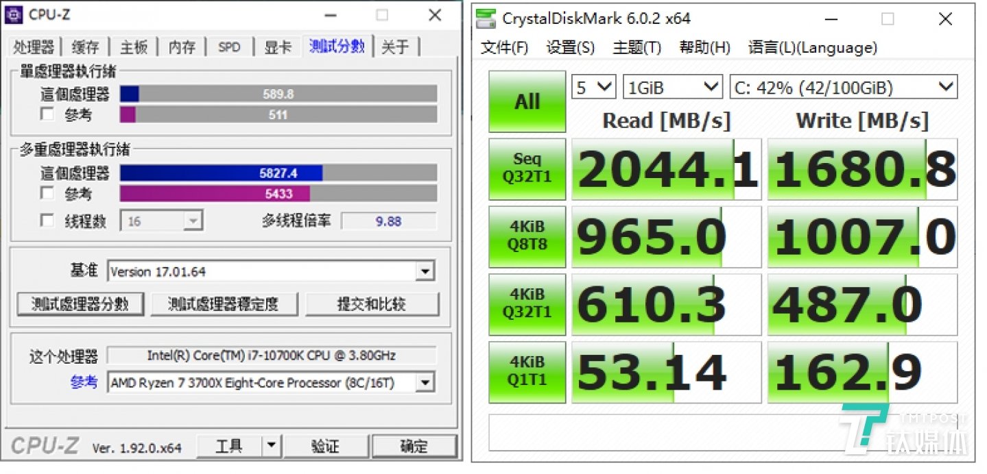 CPU基准测试&硬盘读写测试