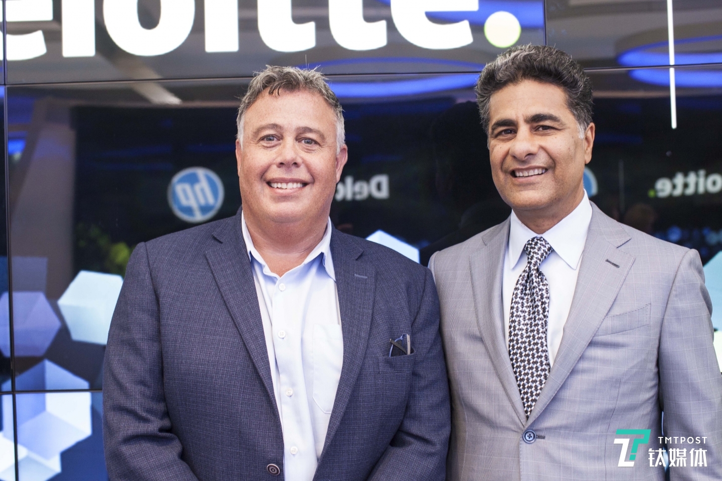 HP CEO Dion Weisler CEO Punit Renjen Deloitte Global CEO