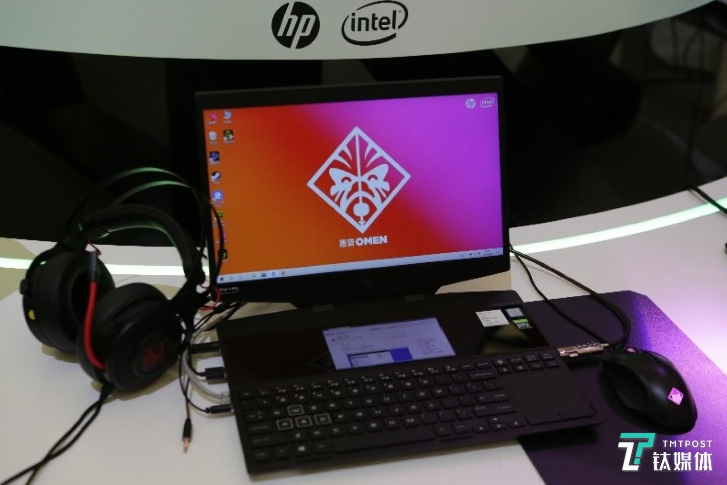 惠普幻影精灵X双屏游戏笔记本