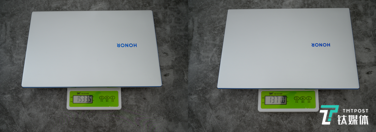 荣耀MagicBook锐龙版2020（左15.6英寸，右14英寸）