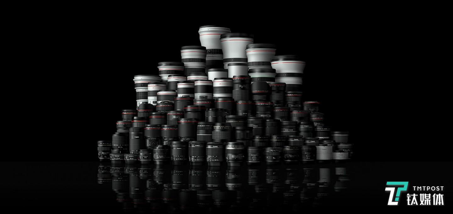 这些镜头都可以通过转接环用在EOS R上