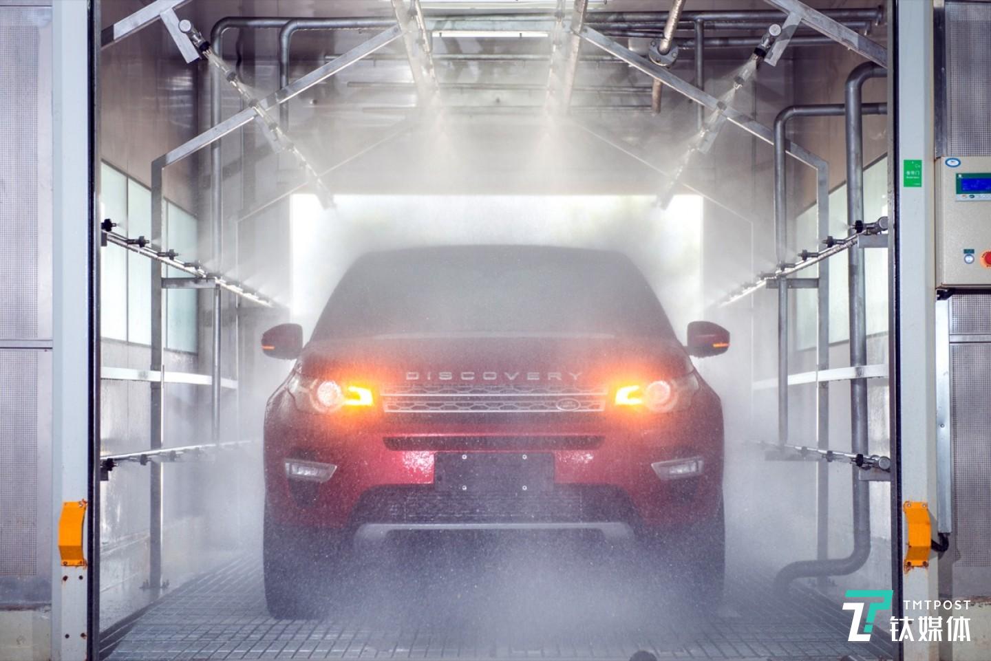 20分钟的静态淋雨测试