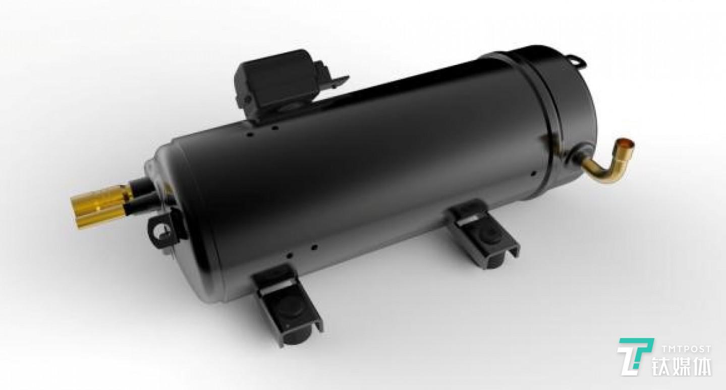 高效磁阻变频涡旋压缩机