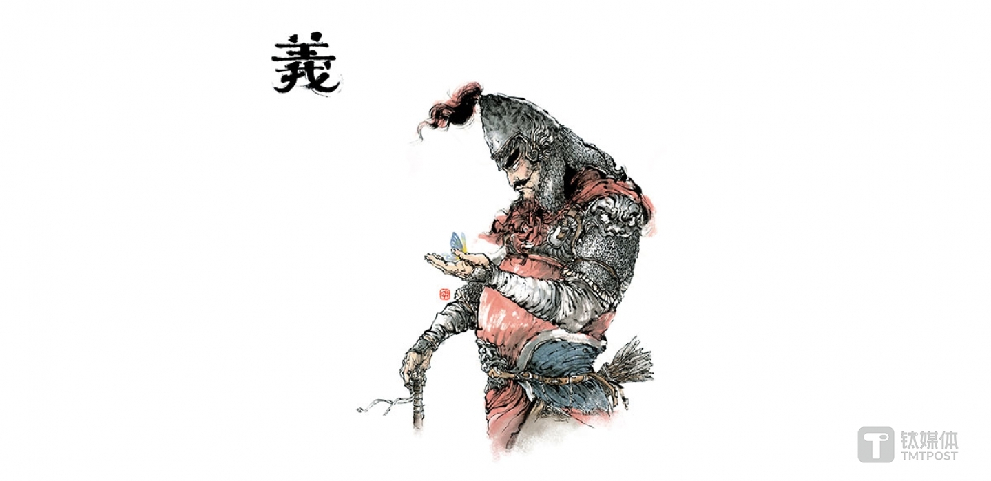 &ldquo;义&rdquo;系列 T恤中用到了复杂的套色网印工艺