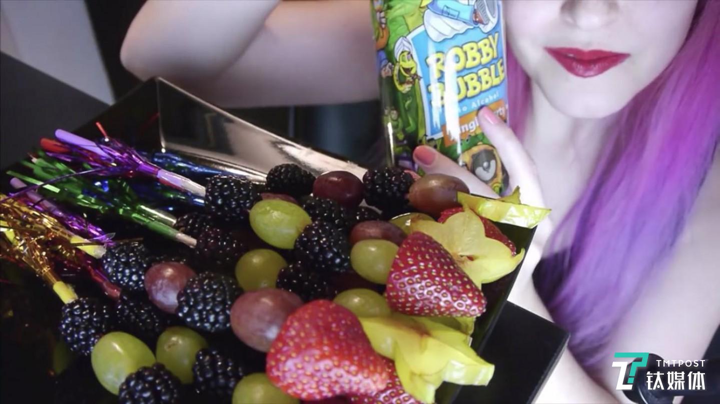 S姐吃楊桃水果串