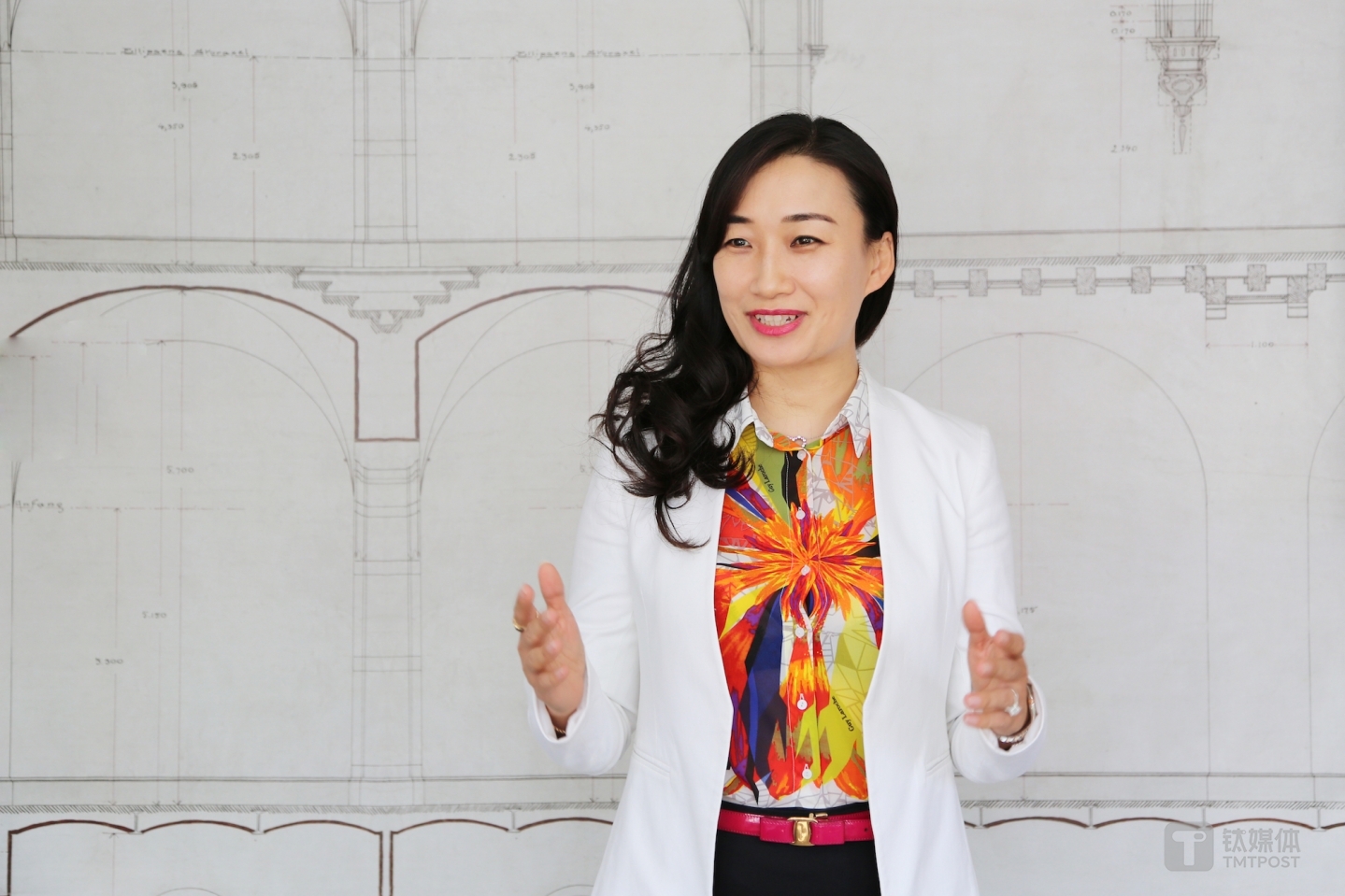 Feng Zhongqian, standing vice manager of Information Management Center of Wanda Group