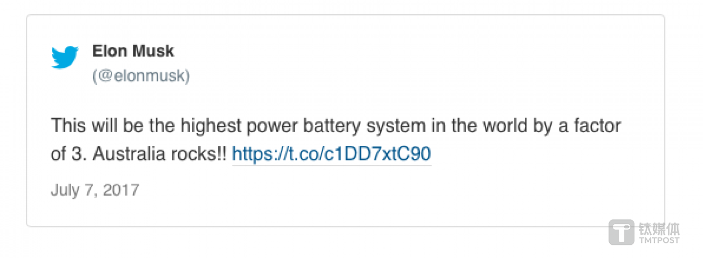 马斯克推文