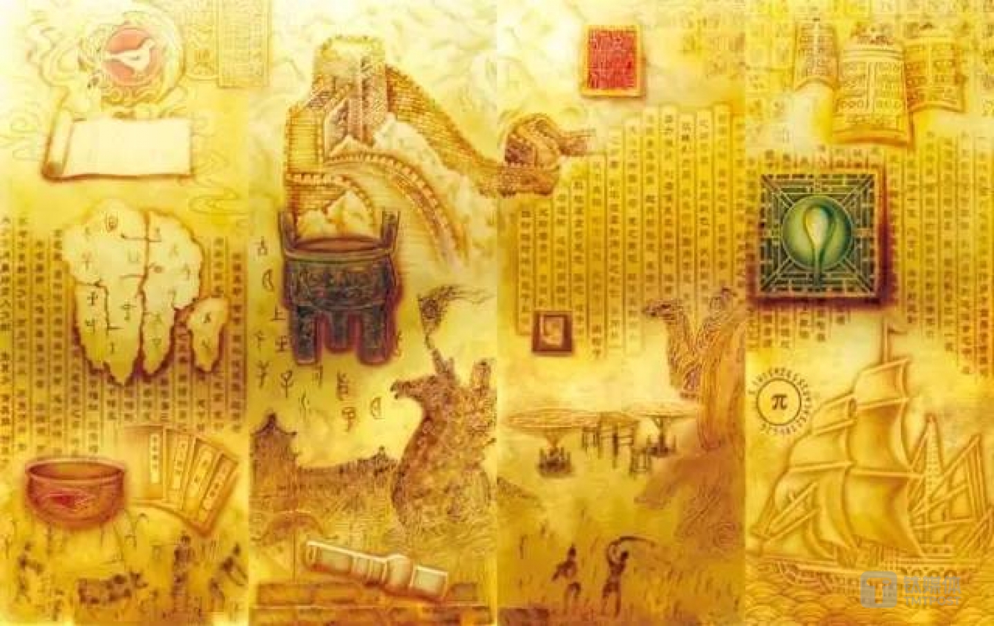 图丨中国古代四大发明