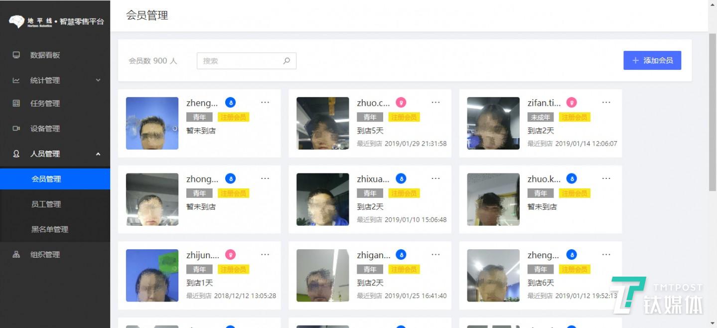 地平線的人臉識別系統(tǒng)與商家零售系統(tǒng)可進(jìn)行打通，最終實(shí)現(xiàn)線下會員管理。