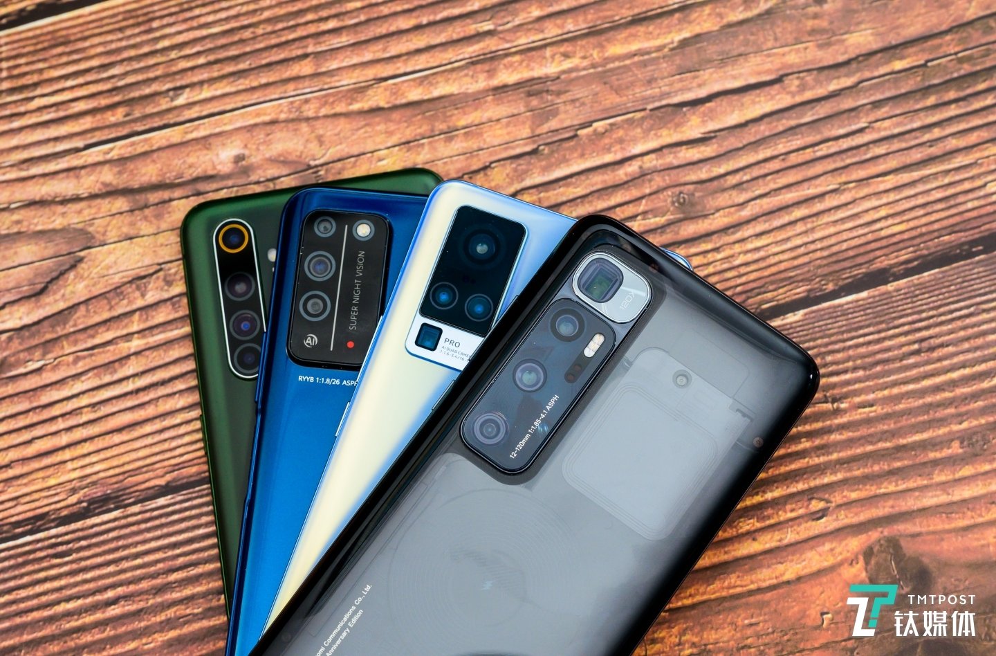 通过比较就可以看到小米10U的后摄像头模组体积