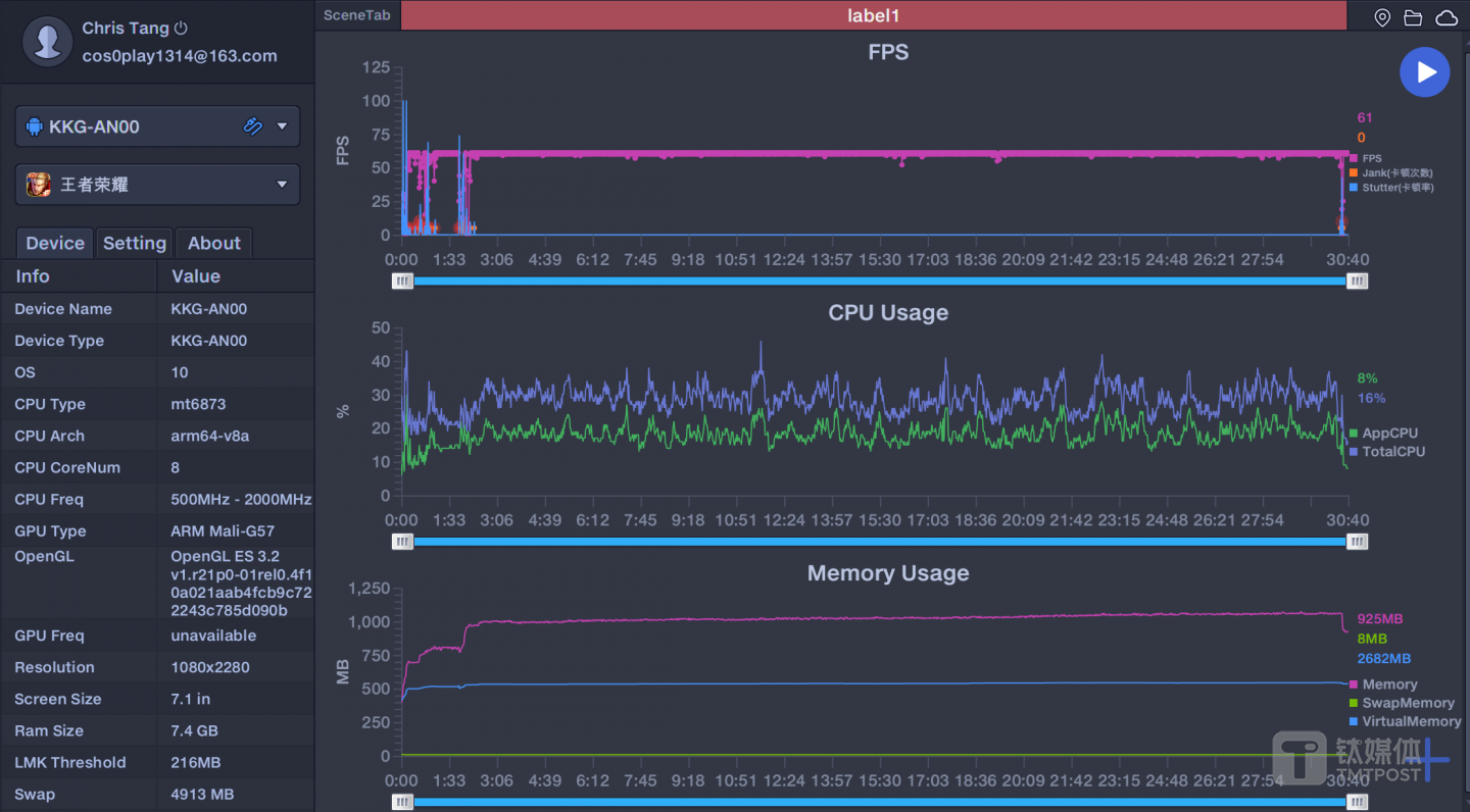 王者荣耀帧率一览